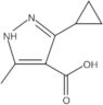 3-Cyclopropyl-5-methyl-1H-pyrazole-4-carboxylic acid