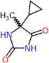 5-cyclopropyl-5-methylimidazolidine-2,4-dione