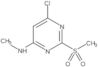 6-Chloro-N-methyl-2-(methylsulfonyl)-4-pyrimidinamine