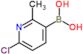 (6-chloro-2-methyl-3-pyridyl)boronic acid