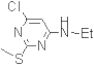 6-chloro-N-ethyl-2-(methylthio)pyrimidin-4-amine