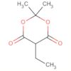 1,3-Dioxane-4,6-dione, 5-ethyl-2,2-dimethyl-