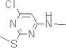 6-Chloro-N-methyl-2-(methylthio)-4-pyrimidinamine