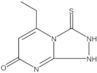 5-Ethyl-2,3-dihydro-3-thioxo-1,2,4-triazolo[4,3-a]pyrimidin-7(1H)-one