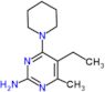 5-ethyl-4-methyl-6-(1-piperidyl)pyrimidin-2-amine