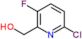 (6-chloro-3-fluoro-2-pyridyl)methanol