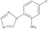 5-Fluoro-2-(1H-1,2,4-triazol-1-yl)benzenamine