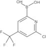 B-[6-Chloro-4-(trifluoromethyl)-2-pyridinyl]boronic acid