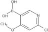 B-(6-Chloro-4-methoxy-3-pyridinyl)boronic acid