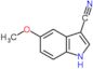 5-methoxy-1H-indole-3-carbonitrile