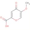 4H-Pyran-2-carboxylic acid, 5-methoxy-4-oxo-