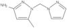 5-Methyl-1-(1H-pyrazol-1-ylmethyl)-1H-pyrazol-3-amine