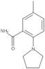5-Methyl-2-(1-pyrrolidinyl)benzamide