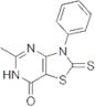 5-METHYL-3-PHENYL-2-THIOXO-2,3-DIHYDRO[1,3]THIAZOLO[4,5-D]PYRIMIDIN-7(6H)-ONE