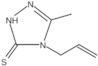 2,4-Dihydro-5-methyl-4-(2-propen-1-yl)-3H-1,2,4-triazole-3-thione