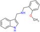 1-(1H-indol-3-yl)-N-(2-methoxybenzyl)methanamine