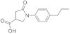 1-(4-PROPYLPHENYL)-5-OXOPYRROLIDINE-3-CARBOXYLICACID