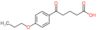 5-oxo-5-(4-propoxyphenyl)pentanoic acid