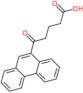 δ-Oxo-9-phenanthrenepentanoic acid