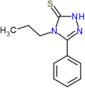 2,4-Dihydro-5-phenyl-4-propyl-3H-1,2,4-triazole-3-thione