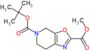 5-tert-butyl 2-methyl 6,7-dihydro[1,3]oxazolo[5,4-c]pyridine-2,5(4H)-dicarboxylate