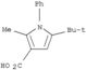 5-(1,1-Dimethylethyl)-2-methyl-1-phenyl-1H-pyrrole-3-carboxylic acid