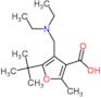 5-tert-butyl-4-[(diethylamino)methyl]-2-methylfuran-3-carboxylic acid