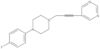 5-[3-[4-(4-Fluorophenyl)-1-piperazinyl]-1-propyn-1-yl]pyrimidine
