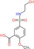 5-[[(2-Hydroxyethyl)amino]sulfonyl]-2-methoxybenzoic acid