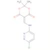 1,3-Dioxane-4,6-dione,5-[[(6-chloro-3-pyridazinyl)amino]methylene]-2,2-dimethyl-