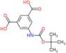 5-[(tert-butoxycarbonyl)amino]benzene-1,3-dicarboxylic acid