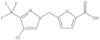 Ácido 5-[[4-cloro-3-(trifluorometil)-1H-pirazol-1-il]metil]-2-furancarboxílico