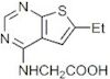 (6-Ethyl-thieno[2,3-d]pyrimidin-4-ylamino)-acetic acid