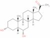 3-α,6-α-dihydroxy-5-β-pregnan-20-one