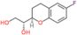 (1R)-1-[(2R)-6-fluoro-3,4-dihydro-2H-chromen-2-yl]ethane-1,2-diol