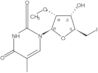 Uridine, 5′-deoxy-5′-iodo-5-methyl-2′-O-methyl-