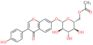 3-(4-hydroxyphenyl)-4-oxo-4H-chromen-7-yl 6-O-acetyl-beta-D-glucopyranoside