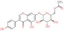 5-hydroxy-3-(4-hydroxyphenyl)-4-oxo-4H-chromen-7-yl 6-O-acetyl-beta-D-glucopyranoside