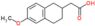 (6-methoxy-1,2,3,4-tetrahydronaphthalen-2-yl)acetic acid