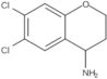 6,7-Dichloro-3,4-dihydro-2H-1-benzopyran-4-amine