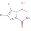 Pyrrolo[1,2-a]pyrazin-1(2H)-one, 6,7-dibromo-3,4-dihydro-4-hydroxy-