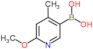(6-methoxy-4-methyl-3-pyridyl)boronic acid