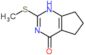 2-(methylsulfanyl)-1,5,6,7-tetrahydro-4H-cyclopenta[d]pyrimidin-4-one