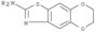 [1,4]Dioxino[2,3-f]benzothiazol-2-amine,6,7-dihydro-