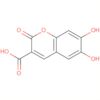2H-1-Benzopyran-3-carboxylic acid, 6,7-dihydroxy-2-oxo-