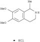 (1R)-6,7-dimethoxy-1-methyl-1,2,3,4-tetrahydroisoquinolinium