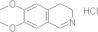 Isoquinoline, 3,4-dihydro-6,7-dimethoxy-, hydrochloride (1:1)