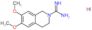 6,7-dimethoxy-3,4-dihydroisoquinoline-2(1H)-carboximidamide hydroiodide