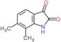 6,7-dimethyl-1H-indole-2,3-dione