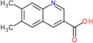 6,7-dimethylquinoline-3-carboxylic acid